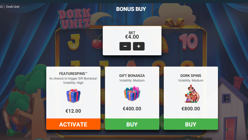 bonus buy slots
